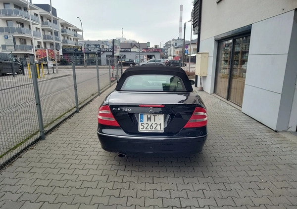 Mercedes-Benz CLK cena 38000 przebieg: 146000, rok produkcji 2004 z Warszawa małe 352